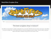 Tablet Screenshot of beachfitters.com